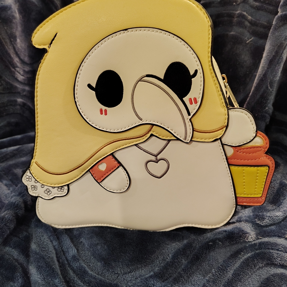 Cute Character Backpack - Yellow and White